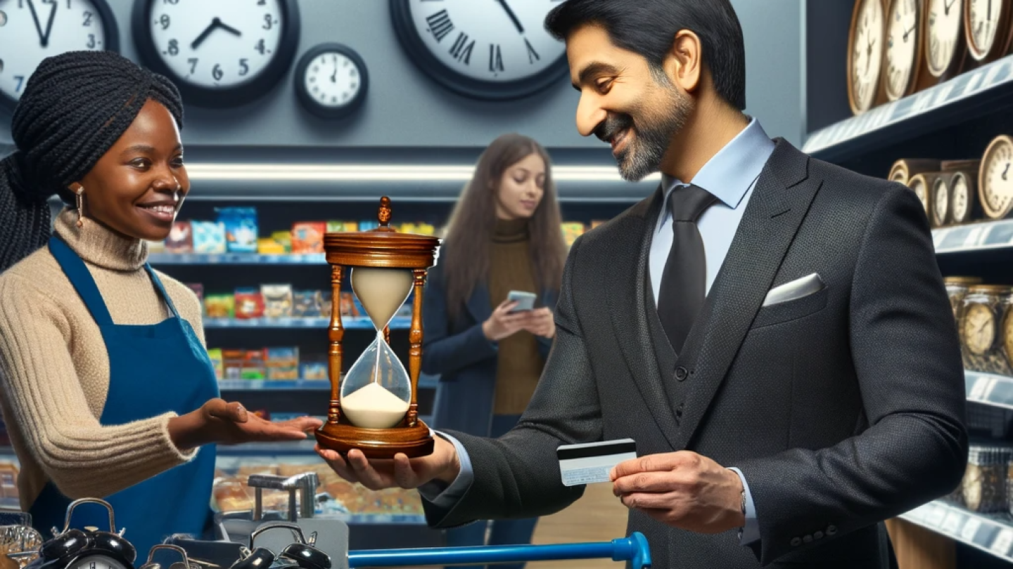 comprar o tempo